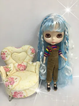 0718 Кукла ню Блит, фабричная кукла со смешанными волосами, Модная кукла, подходящая для игрушек своими руками