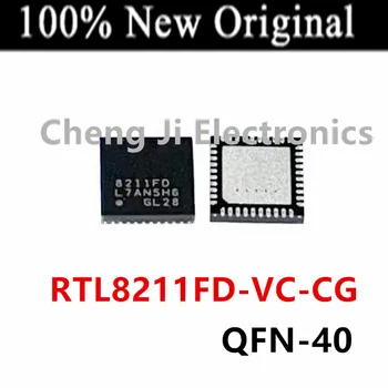 10 шт./лот RTL8211FD-VC-CG RTL8211FD-VC 8211FD QFN-40 Новый Оригинальный Чип приемопередатчика Gigabit Ethernet