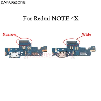 10 шт./лот Для Xiaomi Redmi NOTE 4X Note4X USB Док-станция Для зарядки Порты и разъемы Разъем для подключения Платы Зарядки Гибкий Кабель