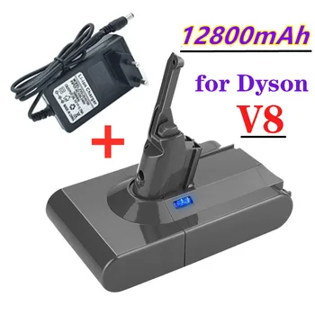 100% Original DysonV8 12800mAh 21.6VBatterie für Dyson V8 Absolute/Flauschigen/Tier Li-Ion Staubsauger wiederaufladbare batterie