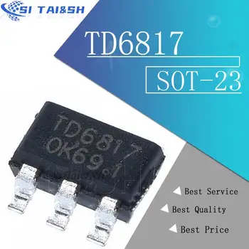10шт TD6817 1.5МГц 2A Синхронный Понижающий Регулятор Отсева SOT-23-5pin