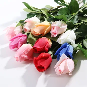 11 шт. Бесплатная доставка (11 шт./лот) Искусственные цветы из свежих роз, настоящие цветочные украшения для дома на свадьбу, день рождения