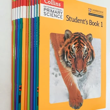 12ШТ Кембриджских международных экзаменов по начальным наукам Collins Student's Book + Рабочая тетрадь на английском языке