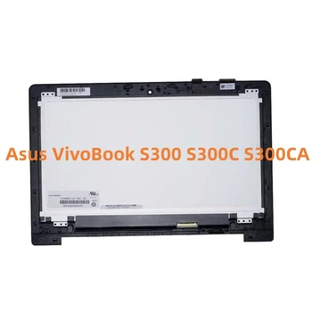 13,3-дюймовый сенсорный ЖК-дисплей с цифровым преобразователем с рамкой для ремонта ноутбука Asus VivoBook S300 S300C S300CA