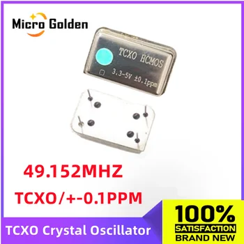 (1шт) 49.152 М 49.1520 МГц TCXO Прямоугольный кварцевый генератор с температурной компенсацией DIP-4 Высокой точности HCMOS +-0.1ppm