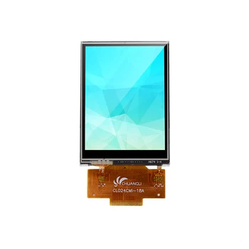 2,4-дюймовый ЖК-экран с последовательным портом SPI, цветной экран TFT, разрешение 240 * 320, Драйвер ST7789, 18Pin