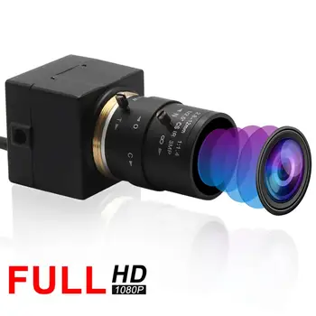 2-Мегапиксельная usb-камера 2,8-12 мм с переменным фокусным расстоянием CMOS OV2710 MJPEG 30 кадров в секунду/60 кадров в секунду/120 кадров в секунду Промышленная мини-USB-веб-камера машинного зрения