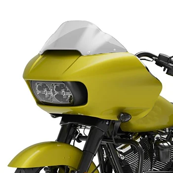 2015-2023 Спойлер Переднего Лобового Стекла Мотоцикла Cafe Racer Для Harley-Davidson Double Light Gliding Hard anti-fog PC