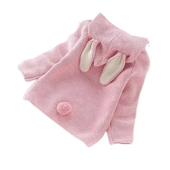 2021 Новые свитера для девочек Хлопковая детская одежда от 2 до 5 лет Детские свитера 8016