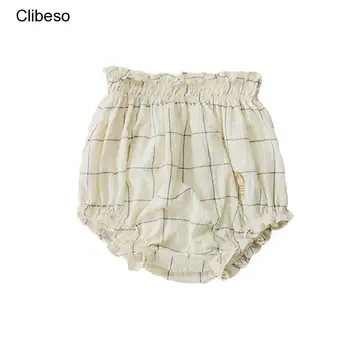 2023 Clibeso, Летние короткие штаны для детей, унисекс, Шорты с принтом для мальчиков и девочек, Повседневные свободные брюки для младенцев, модная одежда для младенцев
