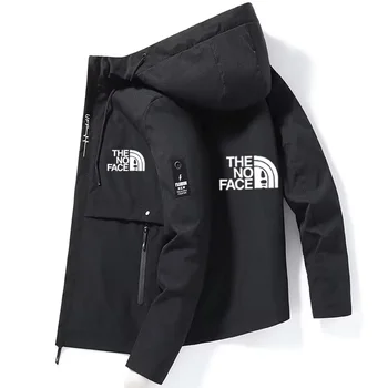 2023 Корейская куртка Мужская ветрозащитная куртка на молнии Весенне-осенняя Повседневная рабочая куртка Модная спортивная куртка мужская