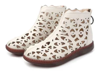 2023 Летние ажурные Сандалии Женская обувь Baotou Женская обувь Ретро-сандалии Женские уличные сандалии