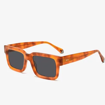 2023 Новые модные солнцезащитные очки Мужские женские модные винтажные квадратные солнцезащитные очки Элитный брендовый дизайн Защита от UV400