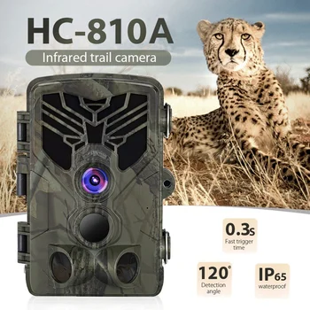 20MP 1080P Видео Камера Слежения За Дикой Природой Фотоловушка Инфракрасные Охотничьи Камеры Водонепроницаемая Беспроводная Камера Слежения На Открытом Воздухе