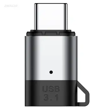 24-контактный магнитный адаптер USB C для ноутбука Type-C P1D00w с быстрой зарядкой USB3.1 Конвертер