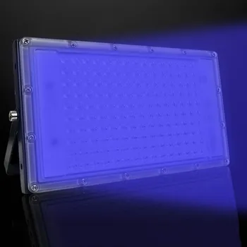 300 Вт Светодиодный УФ-черный свет 365нм УФ-отверждающая лампа 395нм Флуоресцентный свет обнаружения Бестеневой Полимерный клей УФ-отверждающая 3D-печать