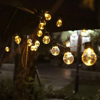 38 Светодиодных ламп на солнечной энергии / батарейке типа АА Лампа 6 м 10 М Гирлянды для дома отдыха на открытом воздухе Занавес Сад Рождественская вечеринка Юбилейный декор