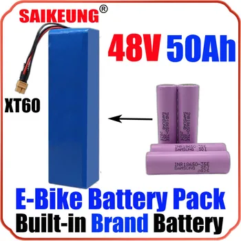 48v 50ah Аккумуляторная Батарея Batteria Batteria для Электрического Велосипеда 48v20ahEbike 30ah 500w 1000w Akku 40ah 1500w bateria para 50ah 2000w