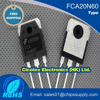 5 шт./лот FCA20N60F TO-3P полевой транзистор 20a600v npn