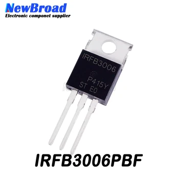 5ШТ IRFB3006PBF TO-220 IRFB3006 TO220 60V 195A MOSFET N-канальный логический вентиль уровня новый оригинальный