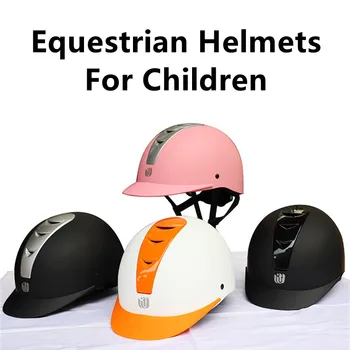 CE Детский шлем для верховой езды, шлем для верховой езды для детей, шлем для занятий спортом на открытом воздухе, шлем для верховой езды со съемными полями