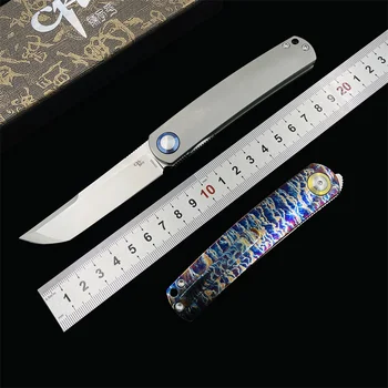 CH Новый Складной Нож CH1005 для улицы M390 Сталь, Ручка из титанового сплава, Инструмент EDC для выживания на кемпинге, рыбалке