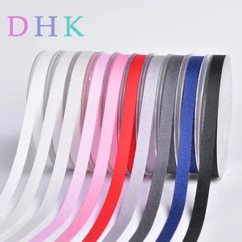 DHK 35 Цвет 8 Вариантов размера 50 ярдов Саржевой ленты выберите цвет домашнего текстиля свадебная упаковка Аксессуар головные уборы S881