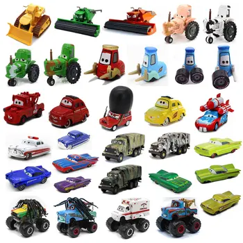 Disney Pixar Cars 2 3 Игрушечных транспортных средства Комбайн в особом стиле Тореадор Бульдозер Металлическая машинка Игрушка детский подарок на День рождения игрушка для мальчика