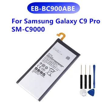 EB-BC900ABE Оригинальный Сменный Аккумулятор Для Samsung Galaxy C9 Pro SM-C9000 C9008 C900F C900Y Batteria de phone 4000 мАч + Инструменты