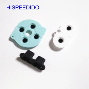 HISPEEDIDO 10 компл./лот Высокое качество для Gameboy Pocket GBP Ремонт силиконовых токопроводящих кнопок Резиновые накладки