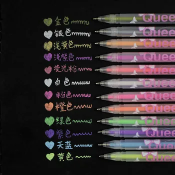 Jonvon Satone 60 шт (5 комплектов) Красочный набор гелевых ручек для рисования эскизов цветным художественным маркером Школьные канцелярские принадлежности Оптом Школьные инструменты