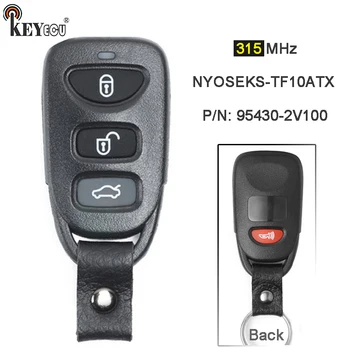 KEYECU 315 МГц P/N: 95430-2V100 FCC ID: NYOSEKS-TF10ATX Дистанционный Брелок для Hyundai Veloster 2012 2013 2014 2015 2016 2017