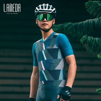 LAMEDA Мужская Женская велосипедная майка 2023 MTB Майо, велосипедная рубашка, майка от пота, летняя одежда для горных велосипедов Pro Team Tricota