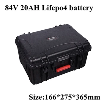 LiFePO4 84v 20Ah LFP Аккумуляторная Батарея 30A BMS Lifepo 26S 3.2 v 18Ah для Инвертора Energy EV Источник Питания Двигателя Ebike 2500 Вт + Зарядное устройство 5A