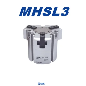 MHSL3 SMC, MHSL3-16D, MHSL3-20D, MHSL3-25D, MHSL3-32D, MHSL3-40D, MHSL3-50D Пневматический захват параллельного типа с длинным ходом 3 пальца