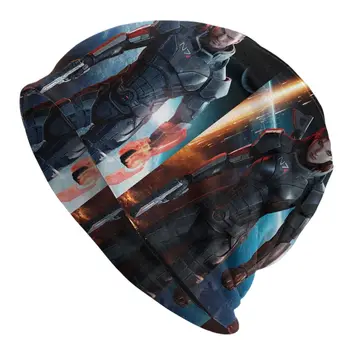 Mass Effect Asari Game Осенне-Весенние Шляпы Крутая Тонкая Шляпа Капот Хипстерские Тюбетейки Шапочки Кепки Мужские Женские Наушники