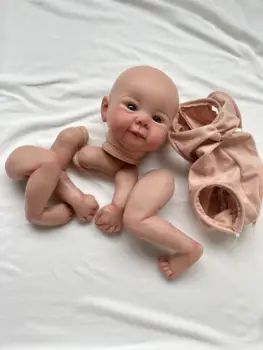 NPK 19-дюймовая Джульетта, уже готовые раскрашенные детали куклы-Реборна, милая детская 3D-картина с видимыми прожилками, ткань для тела в комплекте