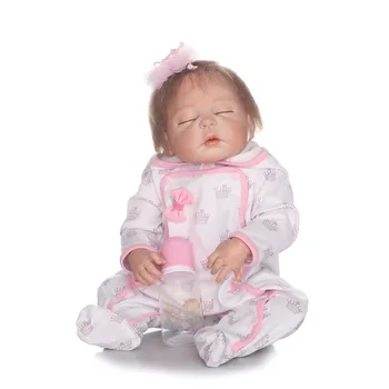 NPKCOLLECTION 2017 горячая распродажа 22 дюйма 55 см reborn baby doll мягкая настоящая нежная на ощупь полностью виниловая кукла для детского подарка
