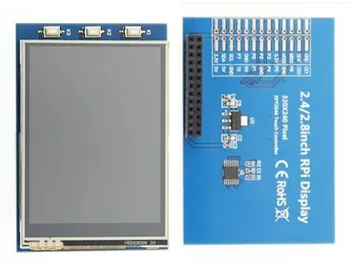 Raspberry Pi 3B +/4B 2,8-дюймовый 26-контактный Сенсорный экран SPI TFT LCD с адаптерной платой ILI9341 Controller 320 * 240