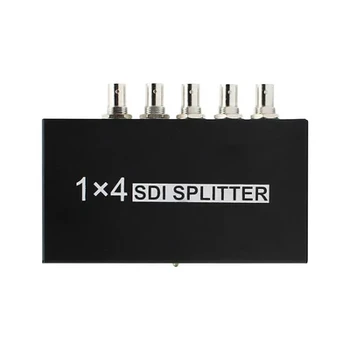 SDI Splitter 1x4 Видео Конвертер 3G/HD/SDI ретранслятор поддержка 1080 P Расширитель Распределения для Проектора Монитор Камера