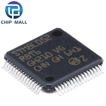 STM8L052R8T6 LQFP-64 16 МГц/64 КБ Флэш-памяти/8-битный Микроконтроллер -микросхема MCU IC Новое Оригинальное Пятно