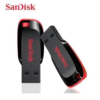 Sandisk Pendrive 16 гб Mini USB Flash Drive 16 ГБ Pen Drive 2.0 USB-накопитель с ключевой памятью для телефона