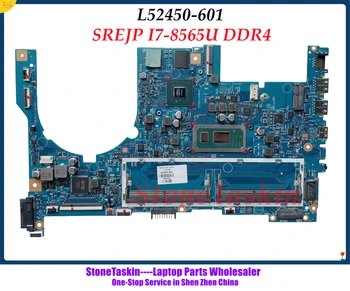StoneTaskin L52450-601 Для HP Envy Envy 17M-CE0013DX 17M-CE Материнская плата ноутбука SREJP I7-8565U 1,8 ГГЦ DDR4 2 ГБ 100% Протестирована