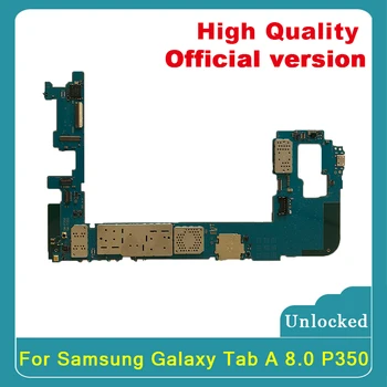 TDHHX 100% Разблокированная полностью Рабочая материнская плата Логическая плата материнской платы Samsung Galaxy Tab A 8.0 P350 с полноценными чипами