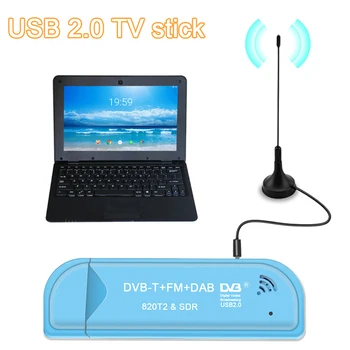 TV Stick Мини Цифровой ТВ-Ресивер USB 2.0 Smart DVB-T 1760 МГц Приемник Для SDR DAB FM RTL2832U R820T2 Частота Приема DABFM