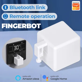 Tuya Smart Bluetooth Полностью автоматический робот с кончиком пальца для случайной вставки ключей дистанционного переключения home