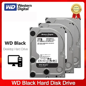 Western Digital WD Black 1 ТБ 2 ТБ 4 ТБ 6 ТБ 8 ТБ SATA III 7200 Об/МИН 64 МБ Высокопроизводительный Настольный Жесткий диск Game HDD
