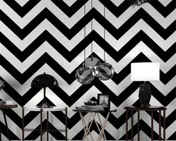 beibehang Скандинавские черно-белые полосатые геометрические обои line bar магазин одежды промышленные ветровые обои home decor
