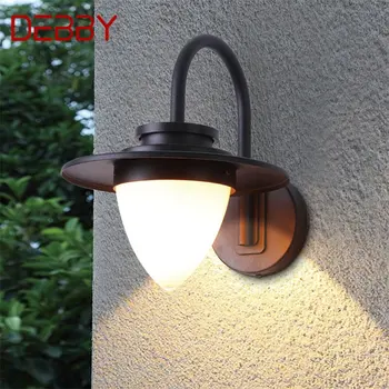 · Уличный настенный светильник DEBBY, классические бра, водонепроницаемая домашняя светодиодная лампа IP65 для виллы на крыльце
