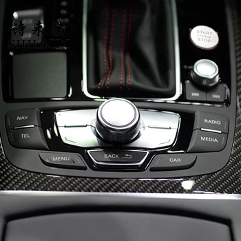 Автомобильный Стайлинг Для Audi RS6 RS7 S6 S7 C7 2012-2018 A6 A7 Кнопка Включения Запуска двигателя защита от ремонта Наклейка На Авточехол Отделка